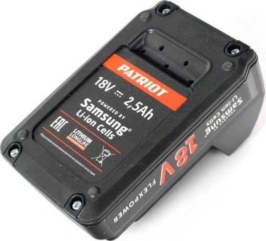 Аккумулятор PATRIOT 18.0V 2,5 Ач Li-ion TR300LI 830301050 - изображение 3