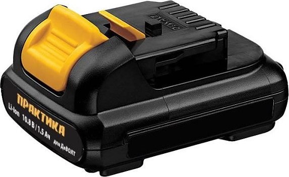 Аккумулятор ПРАКТИКА 10,8В 1,5Ач Li-Ion (совместим с DeWALT) 790-281 790-281