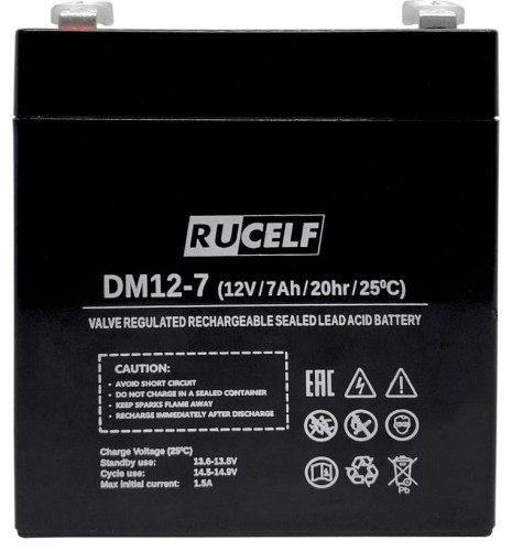 Аккумулятор RUCELF DM 12-7 DM12-7