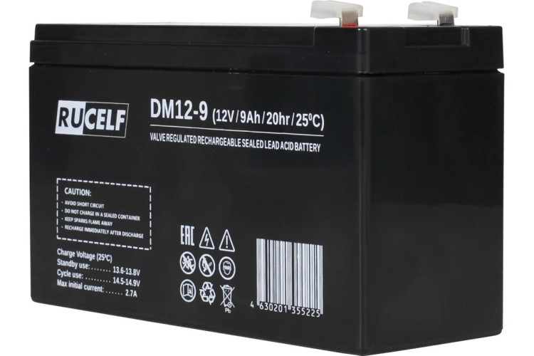 Аккумулятор RUCELF DM 12-9 DM12-9