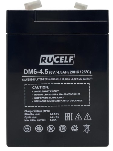 Аккумулятор RUCELF DM 6-4.5 DM6-4.5