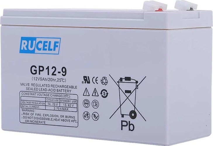 Аккумулятор RUCELF GP 12-9 9 Ач GP12-9 - изображение 2