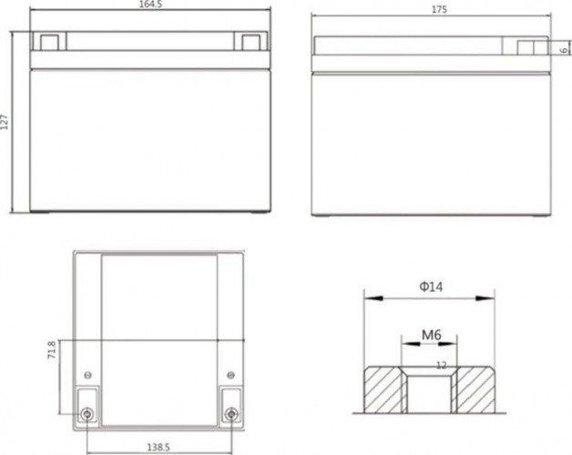 Аккумулятор SACRED SUN SP12-26 - изображение 2