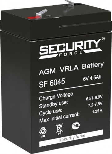 Аккумулятор SECURITY FORCE SF 6045