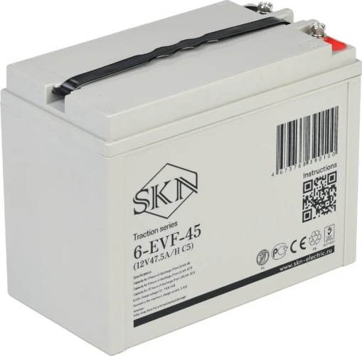Аккумулятор SKN 6-EVF-45 (12V47.5A/H C5) тяговый 025389