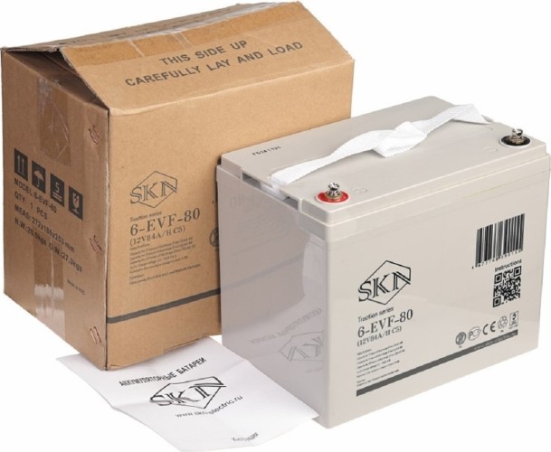 Аккумулятор SKN 6-EVF-80 (12V84A/H C5)  тяговый 025394 - изображение 3