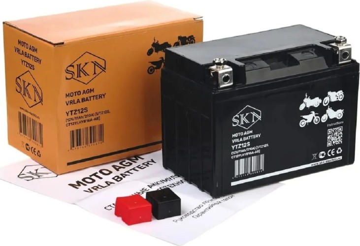 Аккумулятор SKN YTZ12S (12V/11Ah/210A) для мототехники 025283 - изображение 4