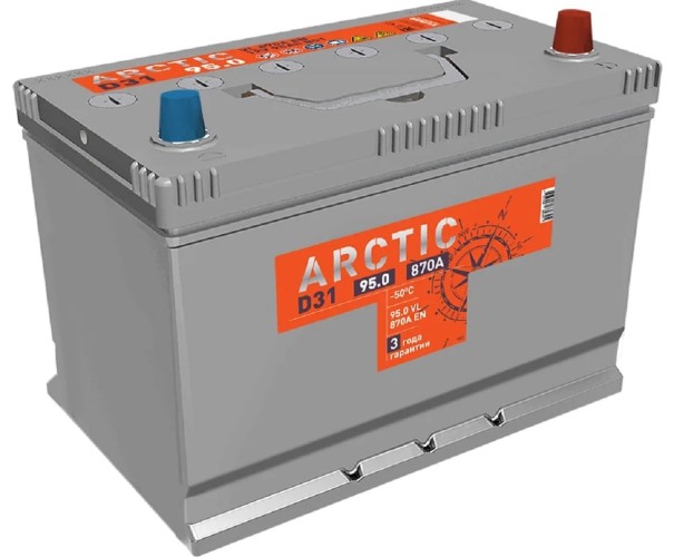 Аккумулятор Titan ARCTIC ASIA 95.0 VL B01 870А 4607008888140