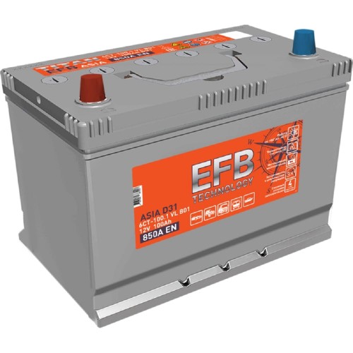 Аккумулятор Titan ASIA EFB 100.1 VL B01 870А 4607008888232