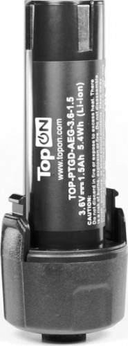 Аккумулятор TopON для AEG LA 036 3.6В, 1.5Ah (Li-Ion)