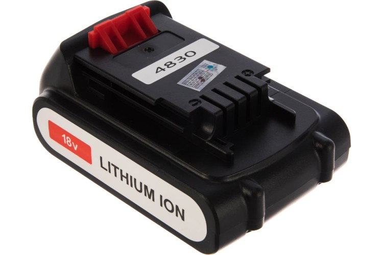 Аккумулятор TopON для Black & Decker 18В, 2.0Ah (Li-Ion) - изображение 4