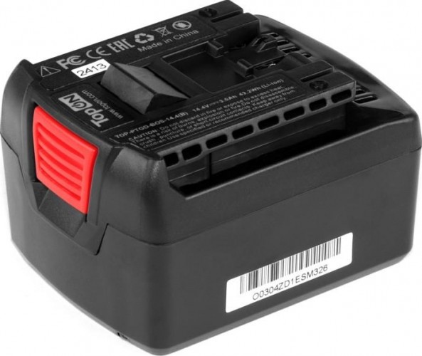 Аккумулятор TopON для Bosch GDR 14.4В, 3.0Ah (Li-Ion)