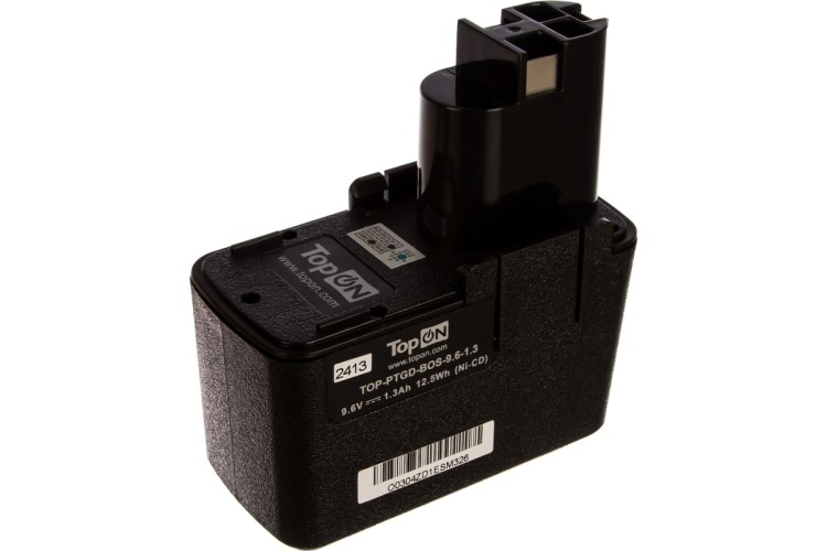Аккумулятор TopON для Bosch GBM 9.6В, 1.3Ah (Ni-Cd)