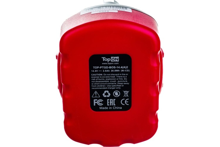 Аккумулятор TopON для Bosch AHS 14.4В, 2.0Ah (Ni-Cd) - изображение 3