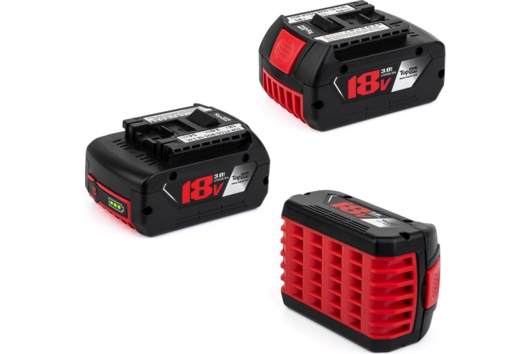 Аккумулятор TopON для Bosch 18В 3.0ah (li-ion) led TOP-PTGD-BOS-18-3.0L - изображение 3