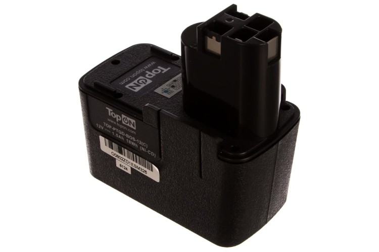 Аккумулятор TopON для Bosch GBM 12В, 1.5Ah (Ni-Cd) - изображение 3