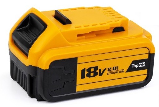 Аккумулятор TopON для DeWalt DCB183 18В, 2.0Ah (Li-Ion)