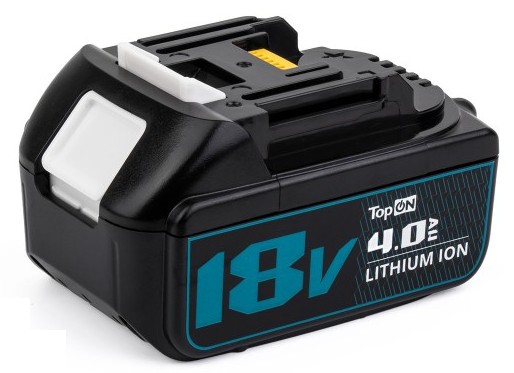 Аккумулятор TopON для Makita 18В, 4.0Ah (Li-Ion) - изображение 2