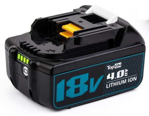 Аккумулятор TopON для Makita 18В, 4.0Ah (Li-Ion)