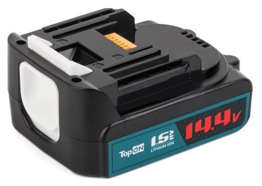 Аккумулятор TopON для Makita BL1415NA 14.4В, 1.5Ah (Li-Ion) - изображение 2