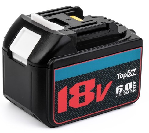 Аккумулятор TopON для Makita BL1860B 18В, 6.0Ah (Li-Ion)  TOP-PTGD-MAK-18-6.0 - изображение 2
