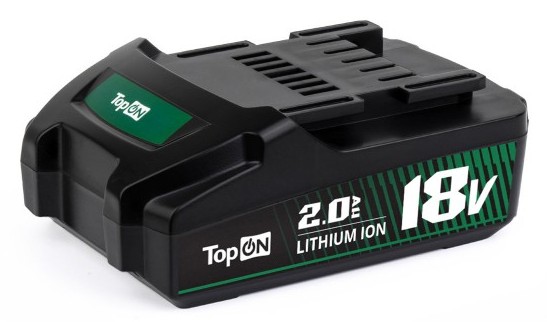 Аккумулятор TopON для Metabo Li-Ion 18В 2.0Ah - изображение 2