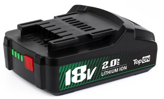 Аккумулятор TopON для Metabo Li-Ion 18В 2.0Ah
