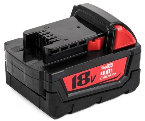 Аккумулятор TopON для Milwaukee Li-Ion 18В 4.0Ah