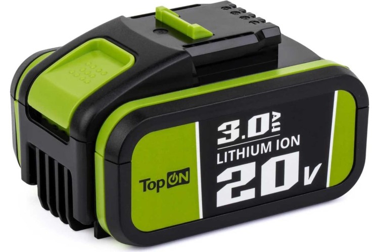 Аккумулятор TopON для Worx 20В, 3.0Ah (Li-Ion) TOP-PTGD-WX-20-3.0