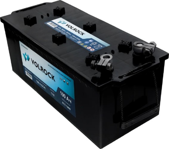 Аккумулятор VOLROCK 6СТ-190N (П.П.) 1200А конус+переходник тип В 4673770940119 - изображение 2