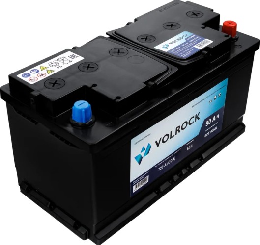 Аккумулятор VOLROCK 6СТ-90NR (О.П.) 720А (353х175х190) конус 4673770940041 - изображение 2