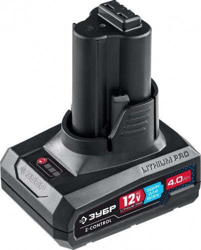 Аккумулятор ЗУБР 12.0V 4.0 Ач Li-ion ST7-12-4