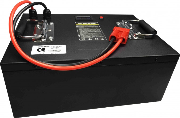 Аккумуляторная батарея CHILWEE Lithium 24V-100Ah тяговая литиевая АКБ: CC-24100-GM - изображение 2