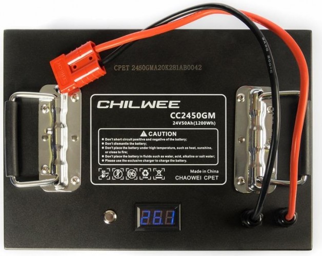 Аккумуляторная батарея CHILWEE Lithium 24V-50Ah тяговая литиевая АКБ: CC-2450-GM
