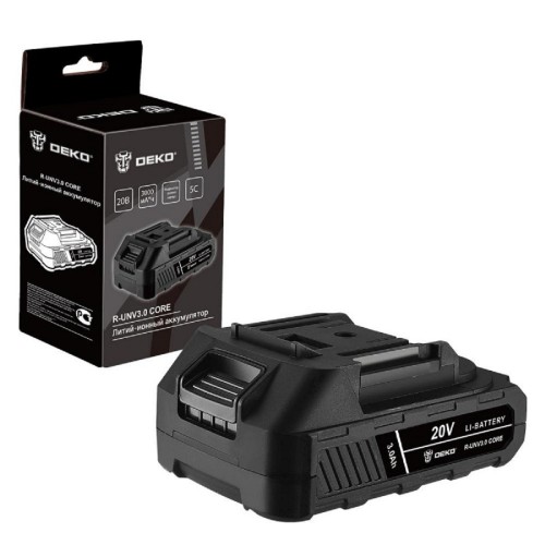 Аккумуляторная батарея DEKO 20V 3.0Ah Li-ion  CORE R-UNV 083-1014