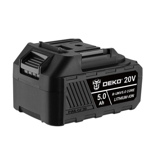 Аккумуляторная батарея DEKO 20V 5.0Ah Li-ion  CORE  R-UNV 083-1016 - изображение 2