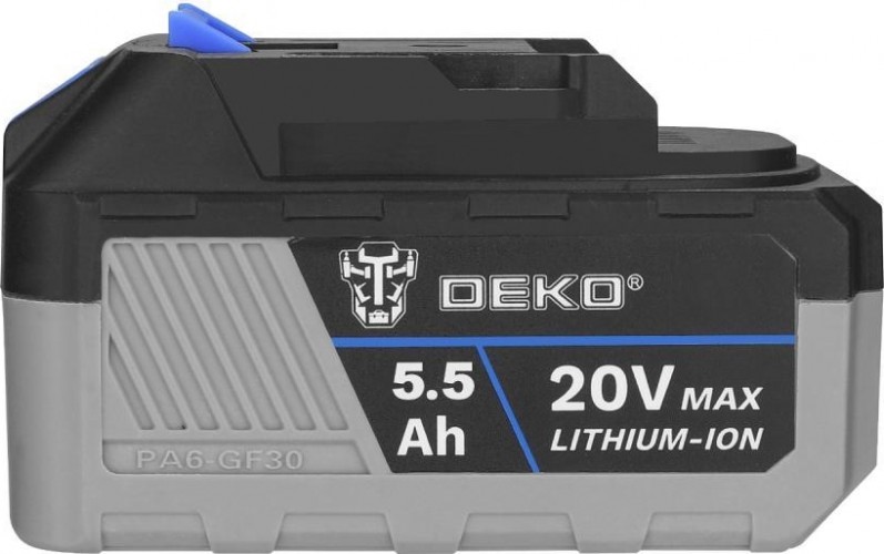 Аккумуляторная батарея DEKO 20V 5.5Ah Li-ion  (тип bl1860b) 063-4358 - изображение 2