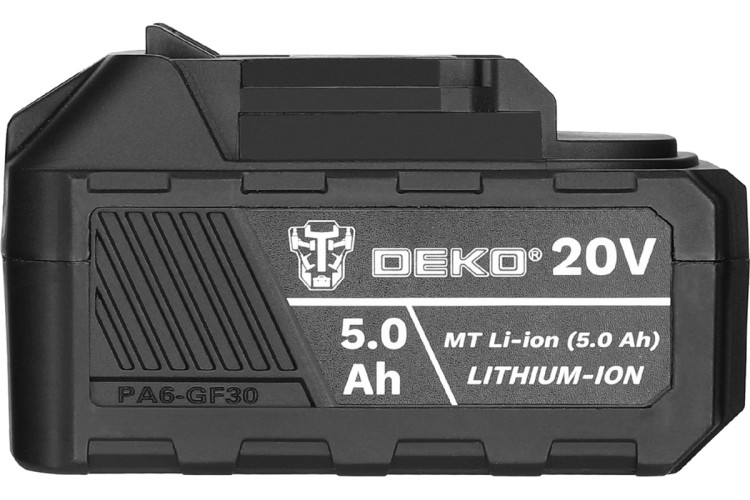 Аккумуляторная батарея DEKO 20V 5.0Ah Li-ion  084-1063  084-1063 - изображение 3