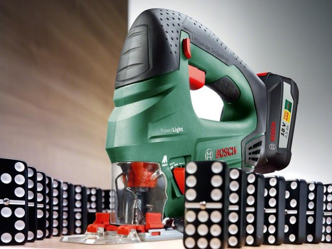 Аккумуляторный лобзик BOSCH PST 18 LI 0603011023 1х2,5Ач, кейс - изображение 3