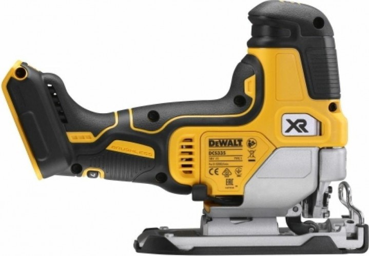 Аккумуляторный лобзик DeWALT DCS 335 N бесщеточный, без АКБ и ЗУ DCS335N-XJ - изображение 3