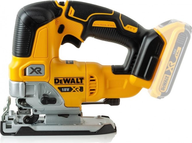 Аккумуляторный лобзик DeWALT DCS 334 N бесщеточный, без АКБ и ЗУ DCS334N-XJ - изображение 2