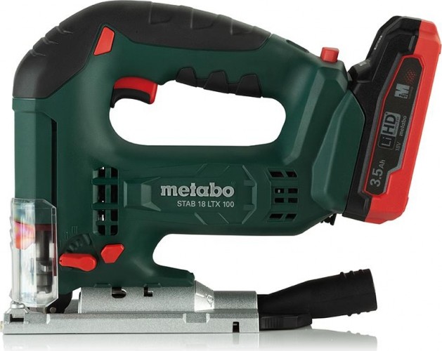 Аккумуляторный лобзик METABO STAB 18 LTX 100  ( 1 х 4.0 Ач ) Т0335 - изображение 2