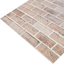 Листовая панель МДФ ALBIKO Кирпич бежевый 2200x930x6 мм 2.05 м2 - изображение 9