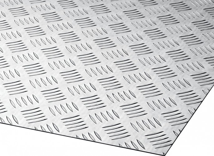 Алюминиевый лист ЗУБР Квинтет рифленый 300х1200 х1.5 мм 53831 - изображение 2