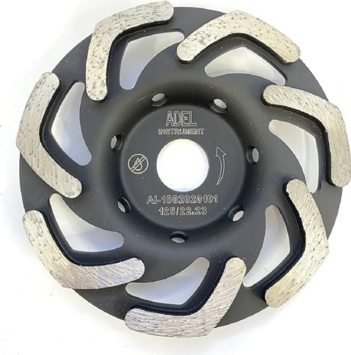 Алмазная чашка ADEL INSTRUMENT Boomerang Ø125*22,2 AI-1802020101