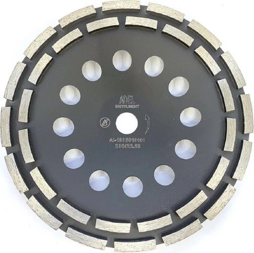 Алмазная чашка ADEL INSTRUMENT Ø230*22,2 двухрядная AI-1805010101
