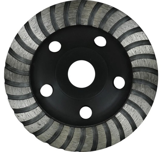 Алмазная чашка BERGER BG1942 торцевая (турбо, 125x22.23x5 мм)