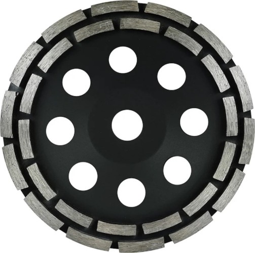 Алмазная чашка BERGER BG1941 торцевая (двойной сегмент, 180x22.23x5 мм)