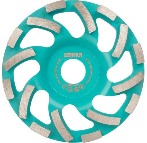Алмазная чашка BIHUI 125 х 22.2мм FAN DCWF5