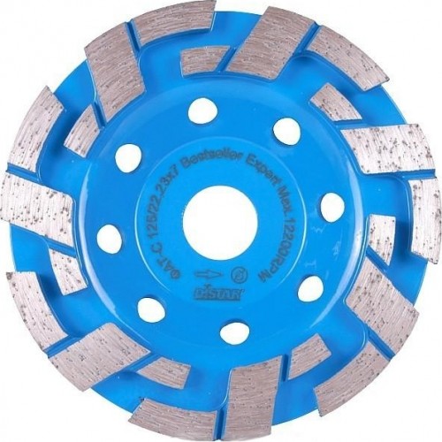 Алмазная чашка  DI-Star двухрядная 125х22.2 мм (бетон) Bestseller Expert